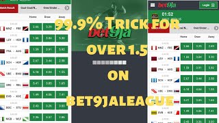 Bet9ja Virtual Football Trick That Cannot Fail Sure Over 15 Predictions BET9JALEAGUE [upl. by Bradway]