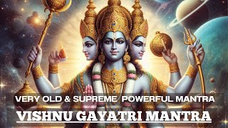 FULFILL YOUR EVERY DREAM with this mantra  Vishnu Gayatri Mantra [upl. by Daniele928]