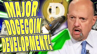 Dogecoin EXPLODES 25 in Minutes as Doge Developers Release Update [upl. by Ayhay]