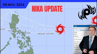 Nika forming in the Philippine Sea and multiple other storms westpacwx update [upl. by Marcelia]