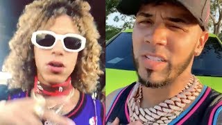 JON Z revela por que ya no respeta a Anuel AA  Trapeton [upl. by Anihsak]