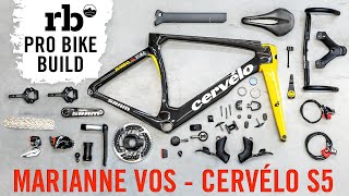 Cervelo S5 I 2023 I Dream Build I Pro Bike Build I Team Jumbo Visma I Marianne Vos [upl. by Katusha]