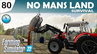 SEEDS amp FERTILIZER FOR GREENHOUSES  Day 101  No Mans Land Survival  Farming Simulator 22  FS22 [upl. by Akerdnahs]