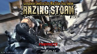 TIME CRISIS RAZING STORM ARCADE  ATTRACT MODE [upl. by Dulsea]