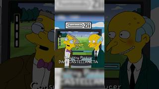 Mr burns ❤️ Nintendo Wii lisasimpson shorts thesimpsons [upl. by Fauch]