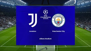 Juventus vs Manchester City  Allianz Stadium  202425 UEFA Champions League  PES 2021 [upl. by Nnahsal]