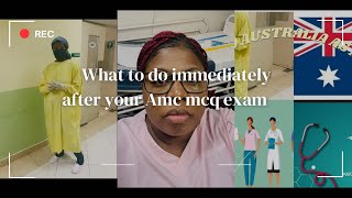 Do this immediately after your Amc mcq exam [upl. by Anauqal]