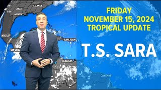 Tropics Update Could Tropical Storm Sara threaten the US Heres the latest track [upl. by Nnybor]