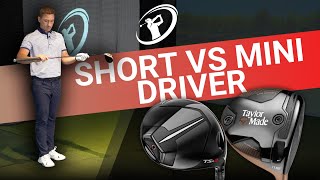 SHORT SHAFT DRIVER VS MINI DRIVERS  Is the mini driver better than driver with a shaft [upl. by Lemal]