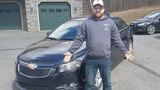 BUY OR BUST Chevy Cruze High Miles Review [upl. by Ezri]