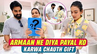 Armaan ne diya payal ko karwa chauth gift [upl. by Aicaca]