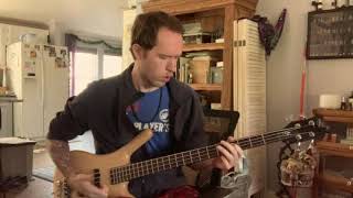 Marc Rebillet  Your New Morning Alarm Bass Cover [upl. by Leuams]