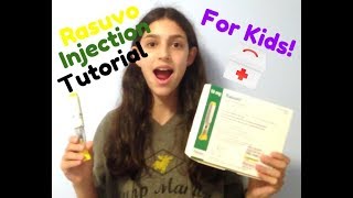 Rasuvo Methotrexate Injection Tutorial  FOR KIDS [upl. by Inessa]