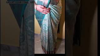 Baby shower Saree drapemakeupwithpriyababyshowerbabymakeuptutorial sareeprepleatedsareefluffy [upl. by Royden]