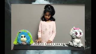 Thangam Thangam Song music song keyboard annathe india netherlands viralvideo tamil kids [upl. by Marrin]