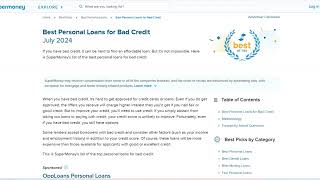 🔥 SuperMoney Personal Loans Review Your Gateway to Smart Borrowing [upl. by Esirtal]