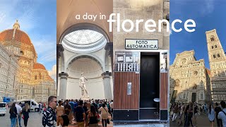 ITALY VLOG 4 🍷  a day in florence [upl. by Brand265]