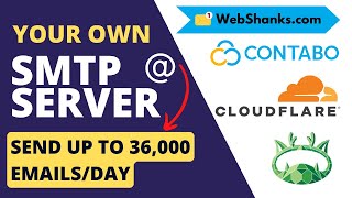 Build Your Own SMTP Server Using aaPanel Contabo VPS and Cloudflare  Send 36K EmailsDay [upl. by Anilem]