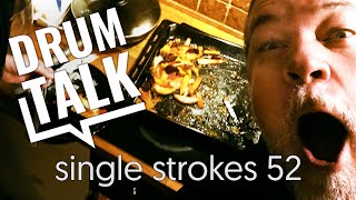 Meshuggahs Tomas Haake is a chef  drumtalk single strokes 52 [upl. by Ttevy44]