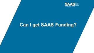 Can I get SAAS Funding [upl. by Shanie]