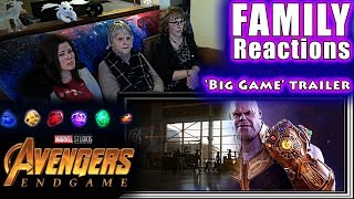 Avengers 4  Endgame  Big Game TV Spot  FAMILY Reactions [upl. by Leduar]