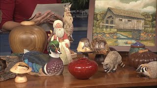 33rd annual Woodcarvers and Woodturners Show amp Sale [upl. by Akemahs]