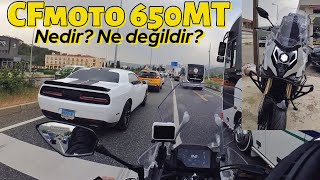 FİYAT PERFORMANS 650cc  3000KM Tecrübem  Motovlog inceleme  CFmoto 650MT [upl. by Liakim398]