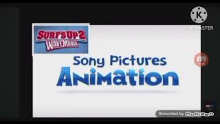 Sony Pictures Animation Logo Surfs Up 2 WaveMania Logo Remake Reversed Logo Remake [upl. by Terrel397]