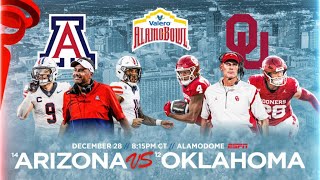 2023 Alamo Bowl 12 Oklahoma vs 14 Arizona WATCH ALONG STREAM [upl. by Aremahs837]