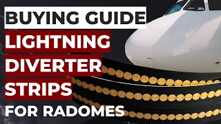 Lightning Diverter Strips How to Choose The Right Style for Your Aircraft Radome Design [upl. by Griffy]