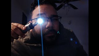 Gib ASMR  Eye Exam and Light Test Before Work [upl. by Sandye74]