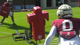 2024 Alabama Football Fall Camp Practice 11 [upl. by Ennovoj66]