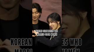 KOREAN CELEBRITIES WHO MARRIED OLDER WOMEN🥰youtubeshorts shorts older [upl. by Olifoet]