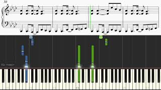 JoJos Bizarre Adventure JosukeGappys Main Theme  Piano Tutorial  SHEET MUSIC [upl. by Krutz394]