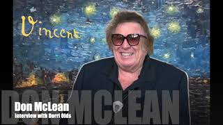 Don McLean Talks Vincent with Dorri Olds [upl. by Ailefo647]