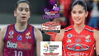 PVL LIVE  CHOCO MUCHO vs CHERY TIGGO I LIVE SCORES and COMMENTARY [upl. by Anitserp]