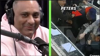 Russell Peters Used JiuJitsu Against a Thief  Joe Rogan [upl. by Lorilyn]