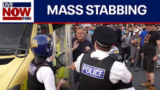 Stabbing in UK leaves 3 dead multiple injured  LiveNOW from FOX [upl. by Carson659]