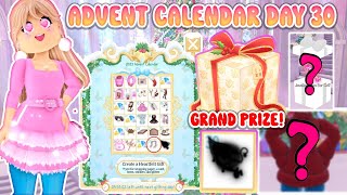 Advent Calendar Day 30 And Grand Prize Royale High Update [upl. by Horsey]