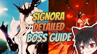 La Signora Complete Boss Guide  Genshin Impact [upl. by Aidil]