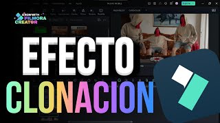 ¡Multiplícate El Efecto Clonación Más Fácil en Filmora 13 [upl. by Dustin]