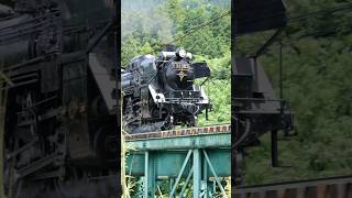 【4K縦動画】C58363 門鉄デフ！秩父鉄道・SLパレオ 安谷川橋梁通過 ChichibuRailway Steam locomotive Class C58 quotPALEO EXPRESSquot [upl. by Siekram10]