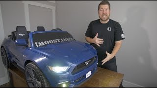 ML Toys Headlight and Fog Light Install  Mustang Smart Drive Power Wheels Modifications [upl. by Ayiotal]