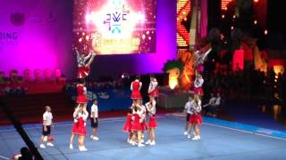 CHAMPION  TEAM JAPAN All Female  Day 1 amp 2  7th Cheerleading World Championship [upl. by Narik]