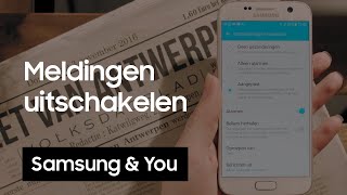 Meldingen uitzetten met uitzondering van je favoriete contacten  Samsung amp You [upl. by Farah]