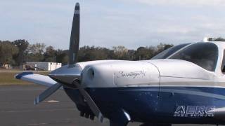 AeroTV The Saratoga NX  NexAir Avionics First R9 Aircraft [upl. by Adnilab]