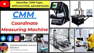 CMM Coordinate Measuring Machine Type  CMM Programming  3D Measurement  5Axis CMM  Probe syste [upl. by Ocsecnarf]