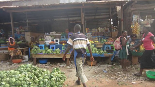 Techiman  Ghana  market town  Brong Ahafo Region historical crossroads trade [upl. by Karyl83]