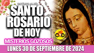 EL SANTO ROSARIO DE HOY LUNES 30 DE SEPTIEMBRE de 2024 MISTERIOS GOZOSOS EL SANTO ROSARIO MARIA [upl. by Arela]