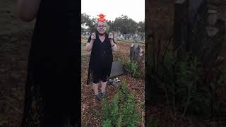 CREEPY GRAVEYARD LIVE ON TIKTOKparanormalrandonauts [upl. by Honeyman]